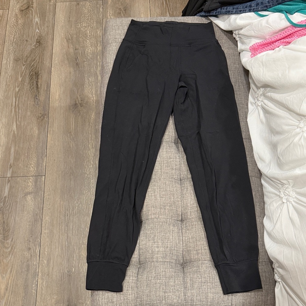 Kids Black Active Jogger Pants